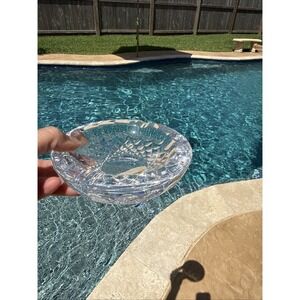 Vintage Crystal Waterford Ashtray 5"